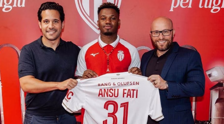 Monaco, Ansu Fati’yi kadrosuna kattı