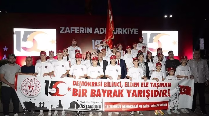 Kastamonu’da 15 Temmuz Sancak Koşusu Coşkusu