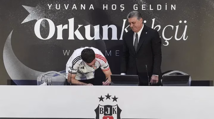 Orkun Kökçü Beşiktaş’ta! Duygusal İmza Töreni