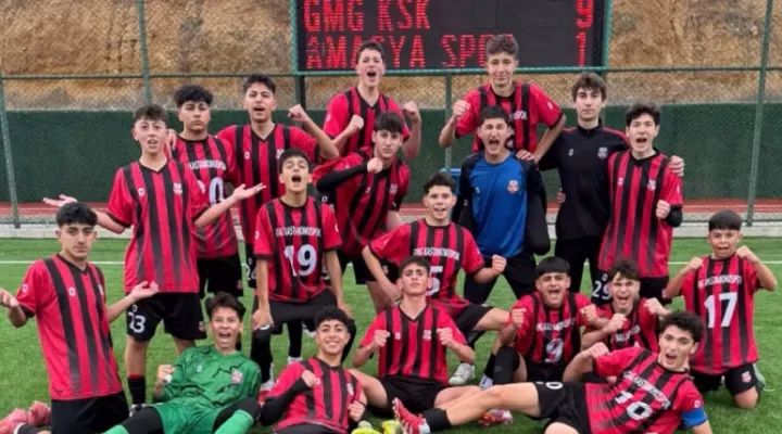 GMG Kastamonuspor U14 ve U15 takımlarından gol şov