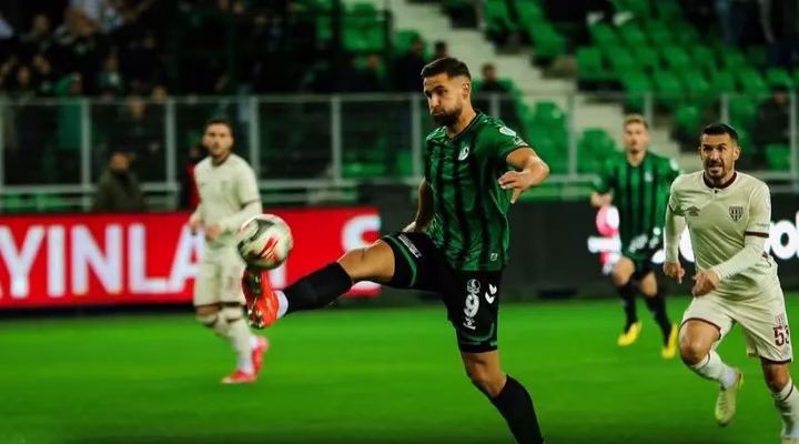 Sakaryaspor ile Bandırmaspor yenişemedi: 1-1