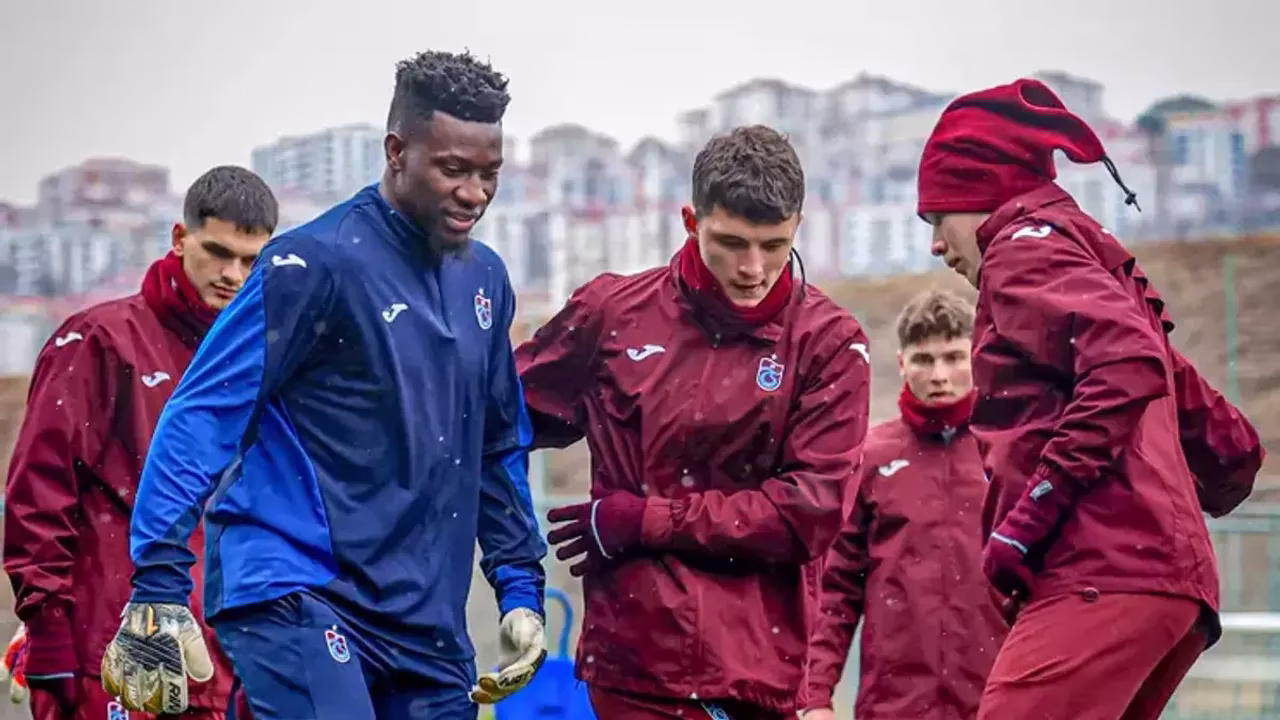 Trabzonspor, Gaziantep FK maçı hazırlıklarını sürdürüyor