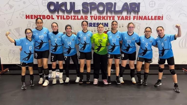 Şehit Burak Kapucuoğlu Ortaokulu Türkiye Şampiyonası’nda
