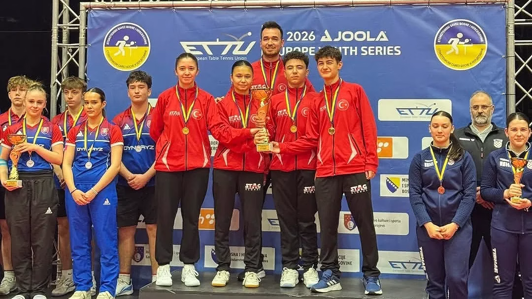 Kastamonulu Sporcular Masa Tenisi’nde Avrupa Şampiyonu!