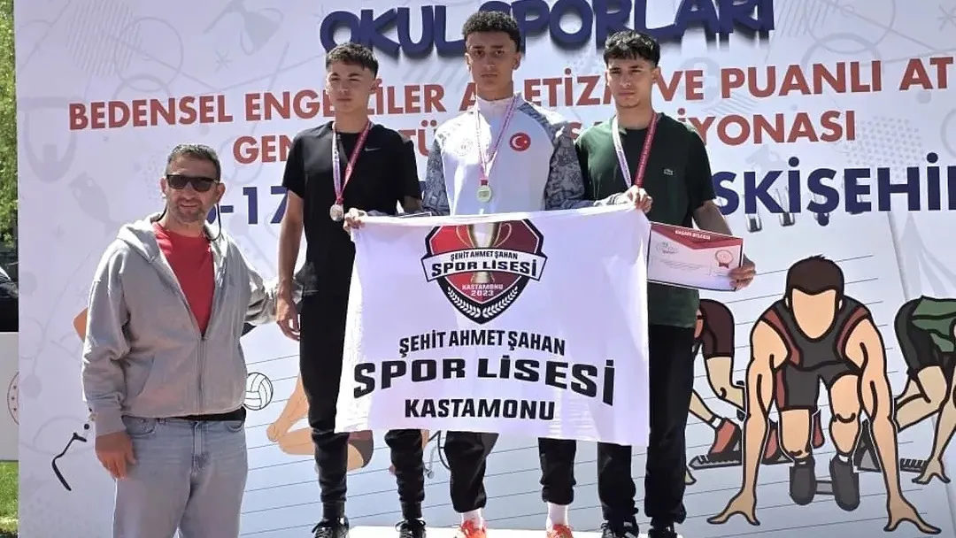 Şehit Ahmet Şahan Spor Lisesi Türkiye Finallerine damga vurdu