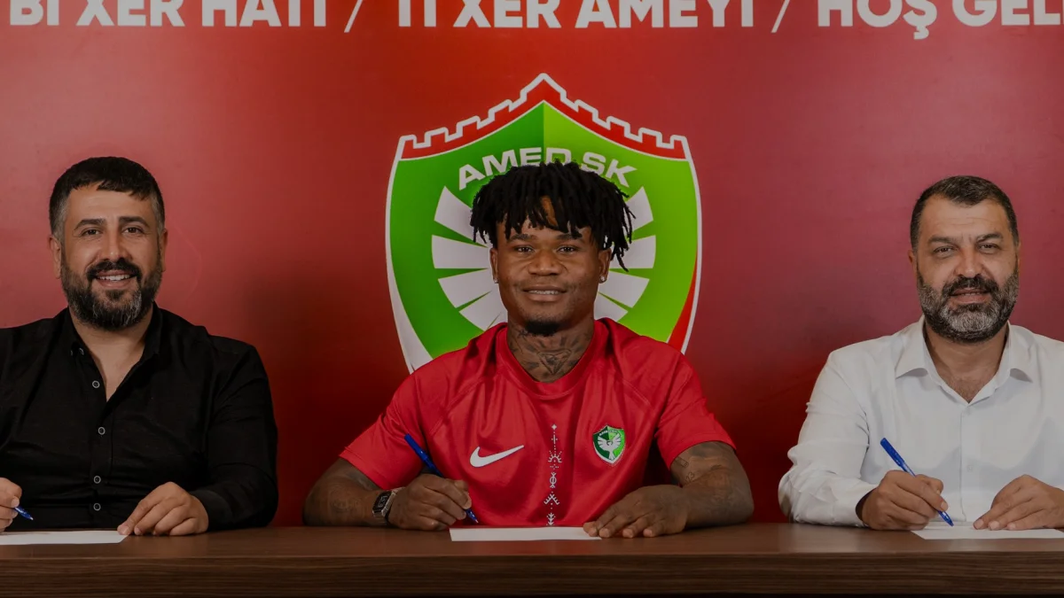 Amedspor Hoffenheim forması giyen Gift Orbanı transfer etti