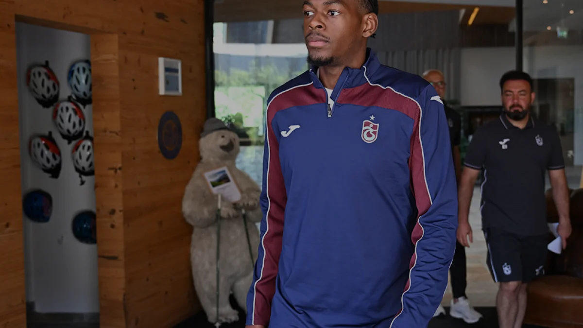 Rene Mitongo Trabzonsporun Avusturya kampına dahil oldu