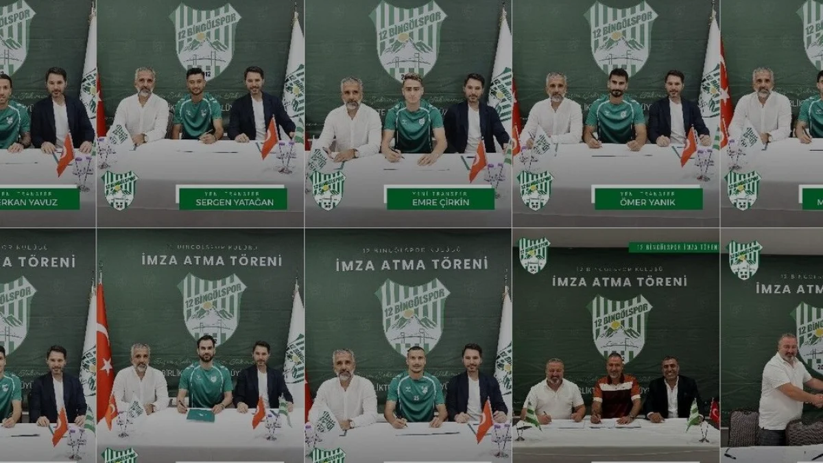12 Bingölspor Yeni Sezon Kadrosunu 8 Transferle Güçlendirdi