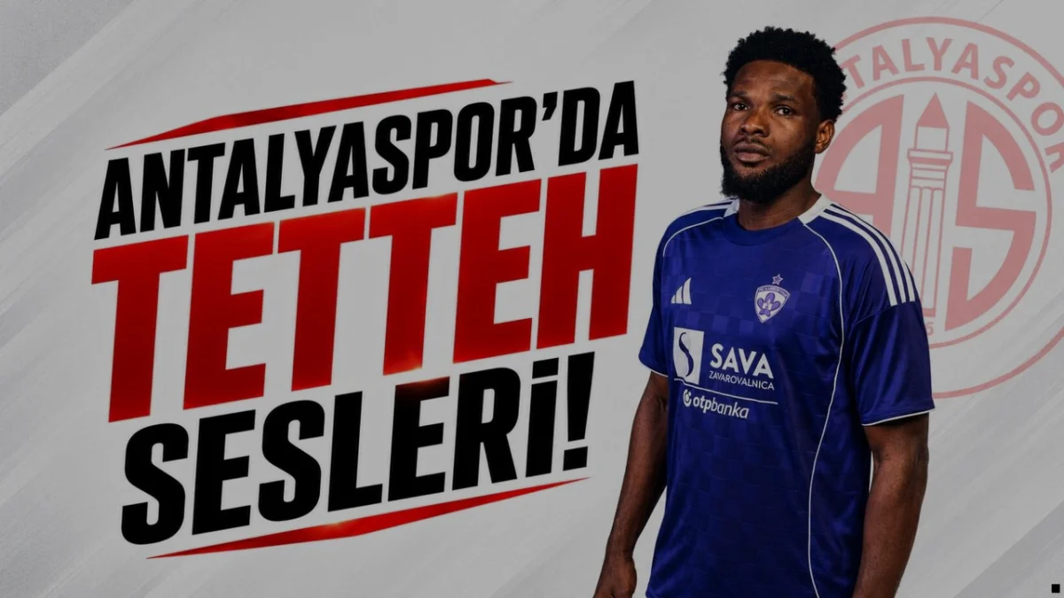Antalyaspor Transfer Listesinde Benjamin Tetteh Detayı