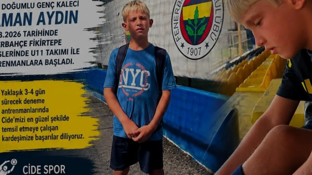Kastamonulu genç kaleci Yaman Aydın Fenerbahçe yolunda