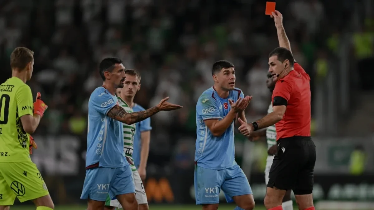 Trabzonspor Ferencvaros Mağlubiyetiyle Konferans Ligine Geriledi