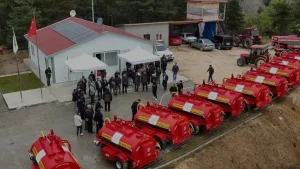 Devrekani orman köylülerine 17 sulama tankeri desteği