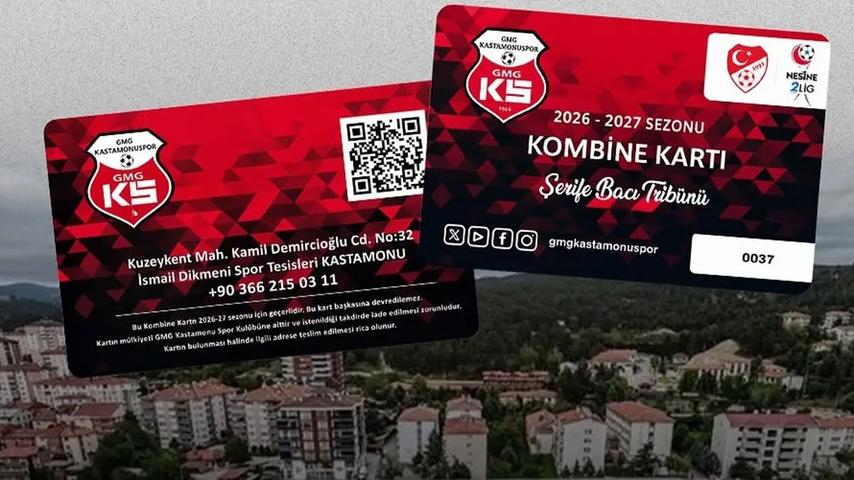 GMG Kastamonuspor’da Kombine Biletler Satışa Çıktı