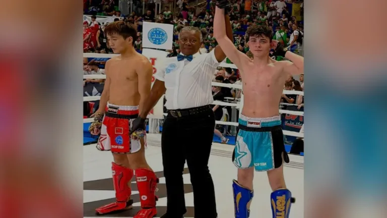 Milli Sporcu Yiğit Şişman Kick Boks Dünya Şampiyonasında Yarı Finalde