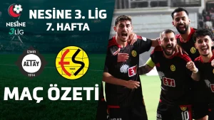 Altay – Eskişehirspor 1-4 maç özeti izle