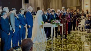 Bakan İbrahim Yumaklı’nın kızının düğününde siyaset dünyası buluştu