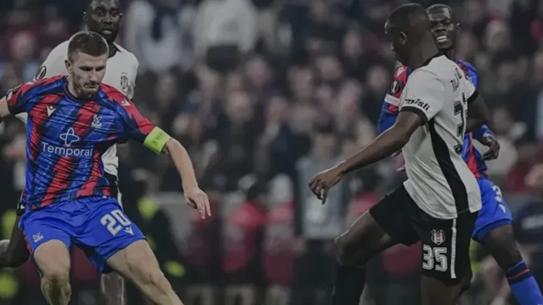 Besiktas Crystal Palace ile berabere kalarak puanları paylaştı