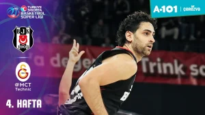 Beşiktaş – Galatasaray 83-80 basketbol maç özeti izle