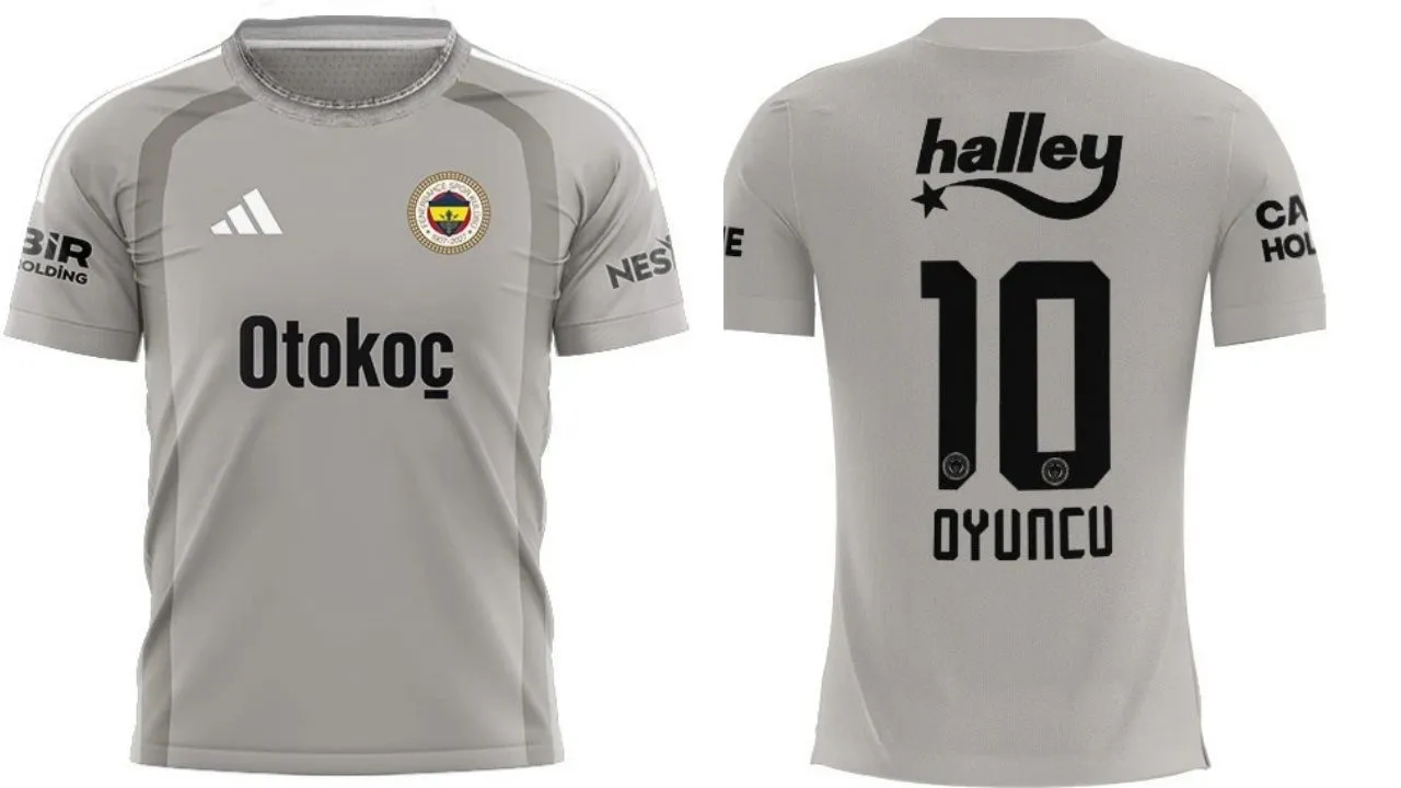 Fenerbahçe’nin gri forması görücüye çıktı