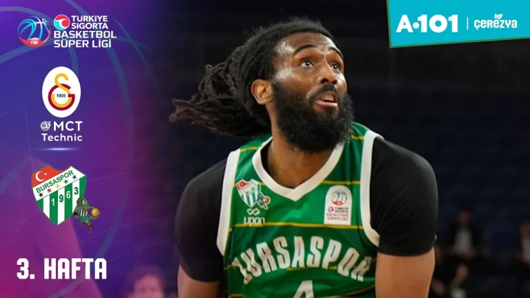 Galatasaray – Bursaspor 93-88 Basketbol Maç Özeti izle