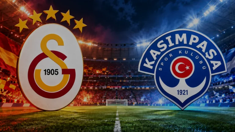 Galatasaray Kasımpaşa maçı ne zaman canlı izle saat kaçta?
