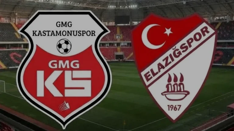 Kastamonuspor Elazığspor maçı canlı yayın bilgileri belli oldu