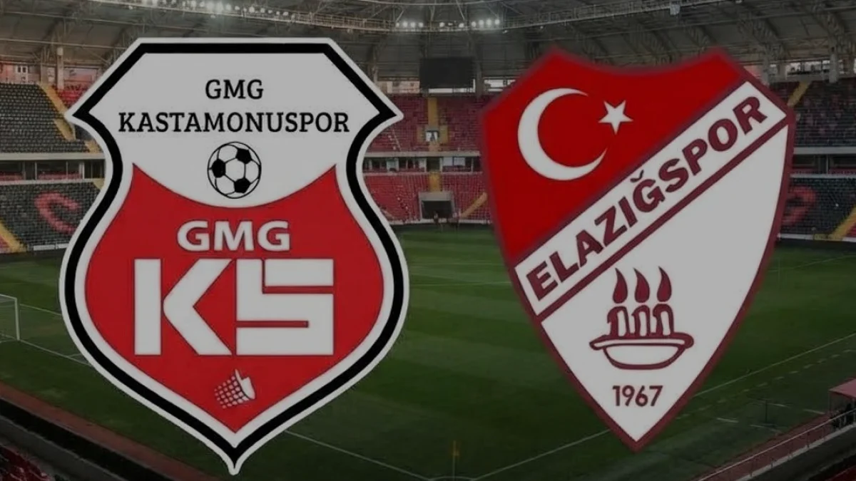 Kastamonuspor Elazığspor maçı canlı yayın bilgileri belli oldu